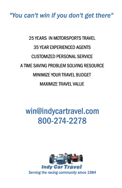 Contact Indy Car Travel